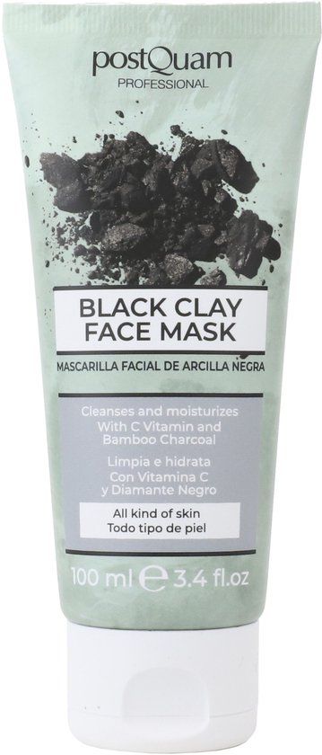 POSTQUAM SKIN CARE DETOX ZWARTE KLEI MASKER