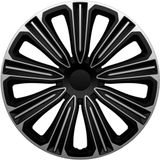4-Delige Górecki Sp. z o. O. Wieldoppen ROSSO-SB 15 inch ZILVER/ZWART