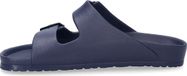 Josef Seibel Macon 01 Hommes Sandales Plates Bleu Taille 43