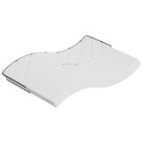 VidaXL 373035 matras Tweepersoons High density foam mattress