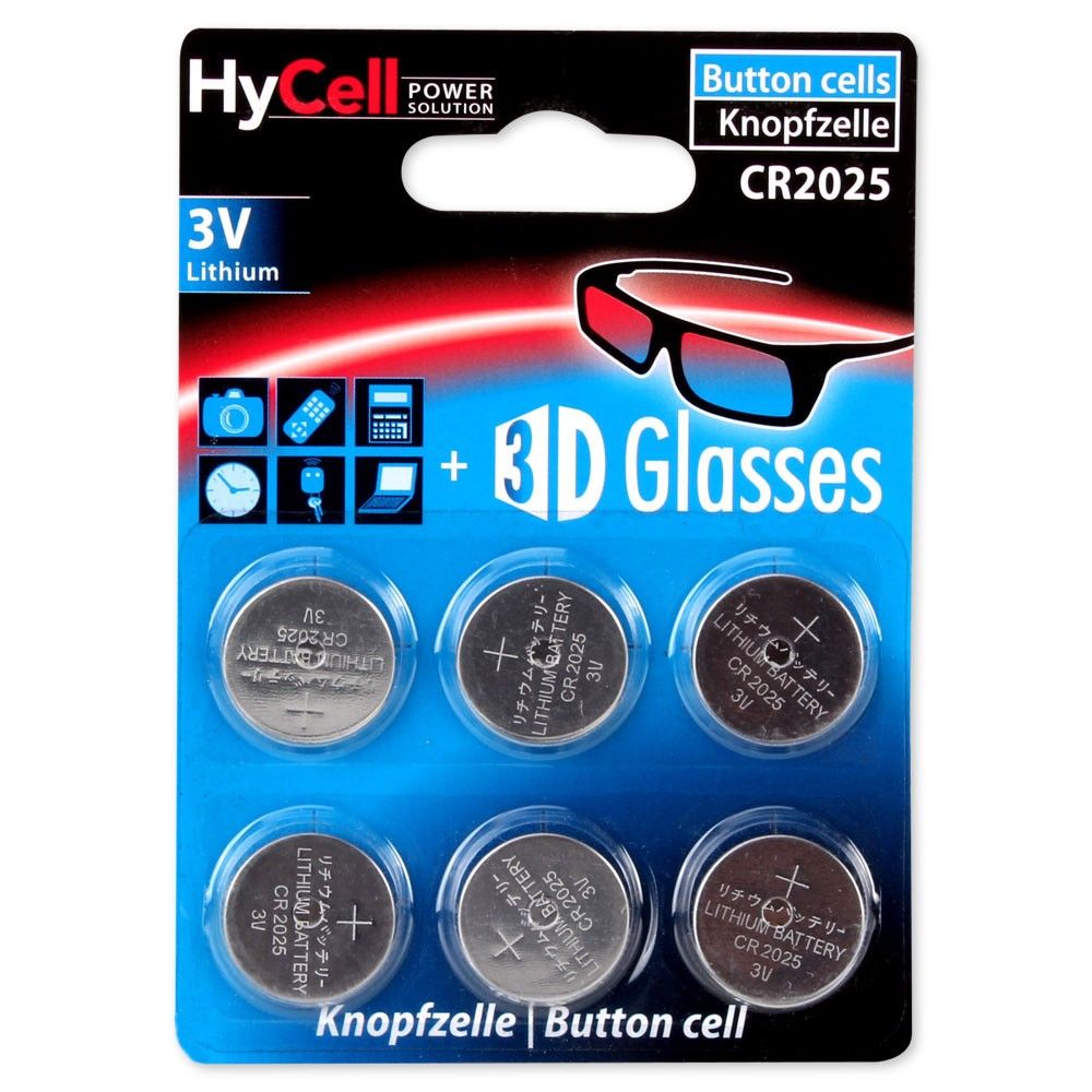 Ansmann 1516-0027 - Lithium Batterij - CR2032 - 3V - Zilver - 6 Stuks