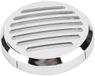 Merkloos 3.5 inch Chrome Ronde Hoorn Cover voor Cruisers Motorfiets Wijziging Accessorie