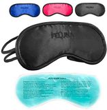 Slaapmasker Shenzhen Haorui Industrial Technology Co., Ltd. Slaapmasker met koelkussen, slaapoogmasker, nachtmasker, slaapmasker met verstelbare elastische band en zijdezacht koelkussen helpt bij migraine, hoofdpijn en allergieën