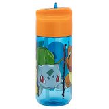 STOR Pokémon Waterfles 430ml Ecozen - Kinderen Lekvrij BPA-Vrij voor School Sport Uitstapjes Herbruikbaar