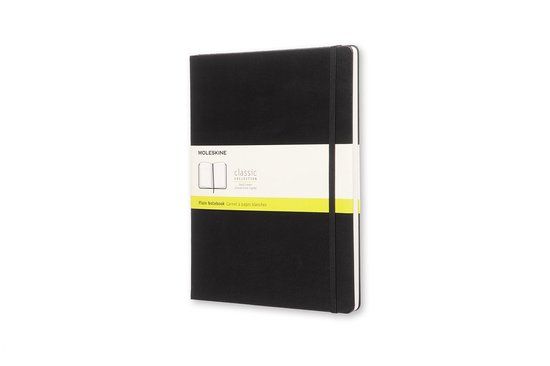 Moleskine Classic Notitieboek - Extra Large - Hardcover - Blanco - Zwart