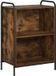 vidaXL Boekenkast 55,5 x 33 x 174 cm bewerkt hout gerookt eiken
