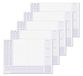 SIGEL H7355/5 Bureauonderlegger, A2, kalender 2027-2029, weekplanner, 30 vellen, paars, scheurbaar, duurzaam papier, 5 stuks