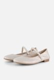 Tamaris Ballerina's zilver Leer - Maat 39