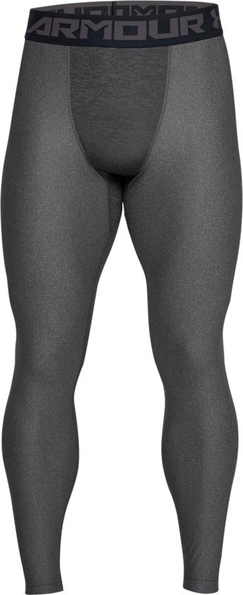 Under Armour HG Armour 2.0 Tight Sportlegging - Heren - Carbon Heather