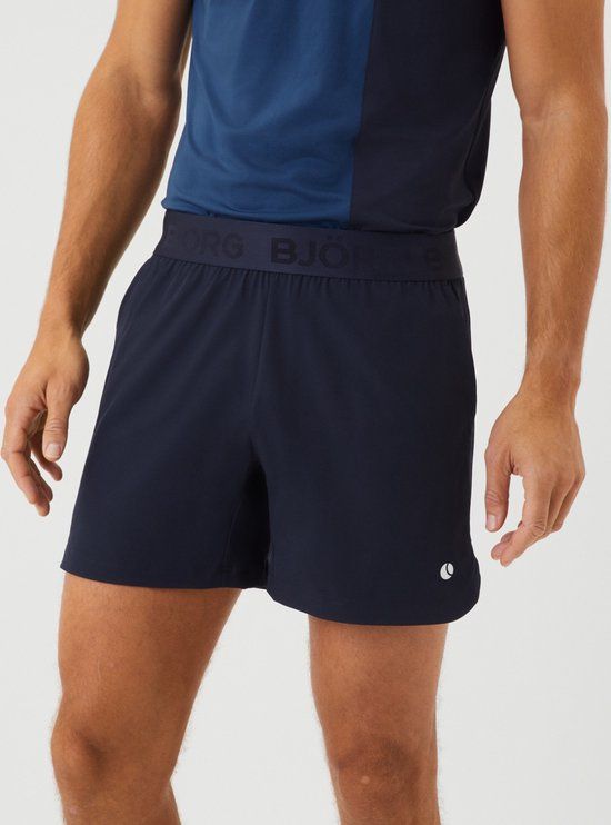 Björn Borg Ace Short Shorts - Heren - Blauw - Maat XL