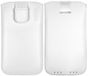 Mumbi Echt leren hoesje compatibel met Lenovo Moto Z2 Play Case Leather Case Wallet, White