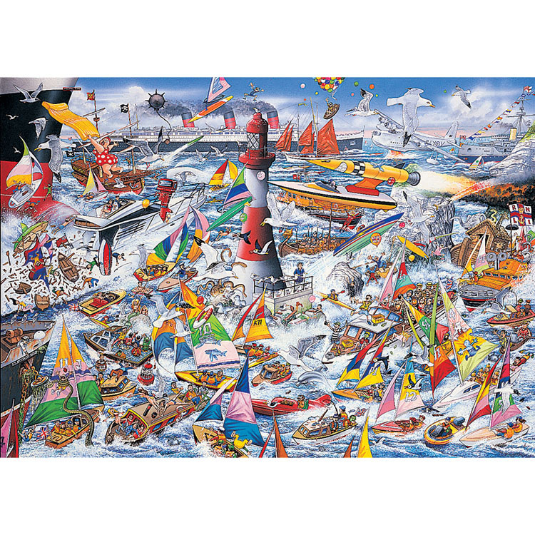 Gibsons I Love Boats Puzzel 1000 stukjes