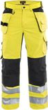 Blåkläder Werkbroek High Vis met ventilatie 1565-1811 - High Vis Geel/Zwart - D124