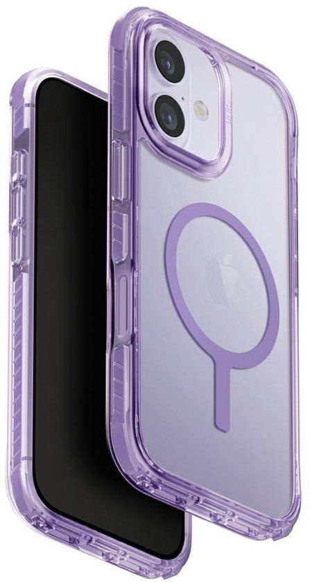 Uniq Combat Case Voor iPhone 17 Magclick Opladen Magnetische Bescherming Zwart