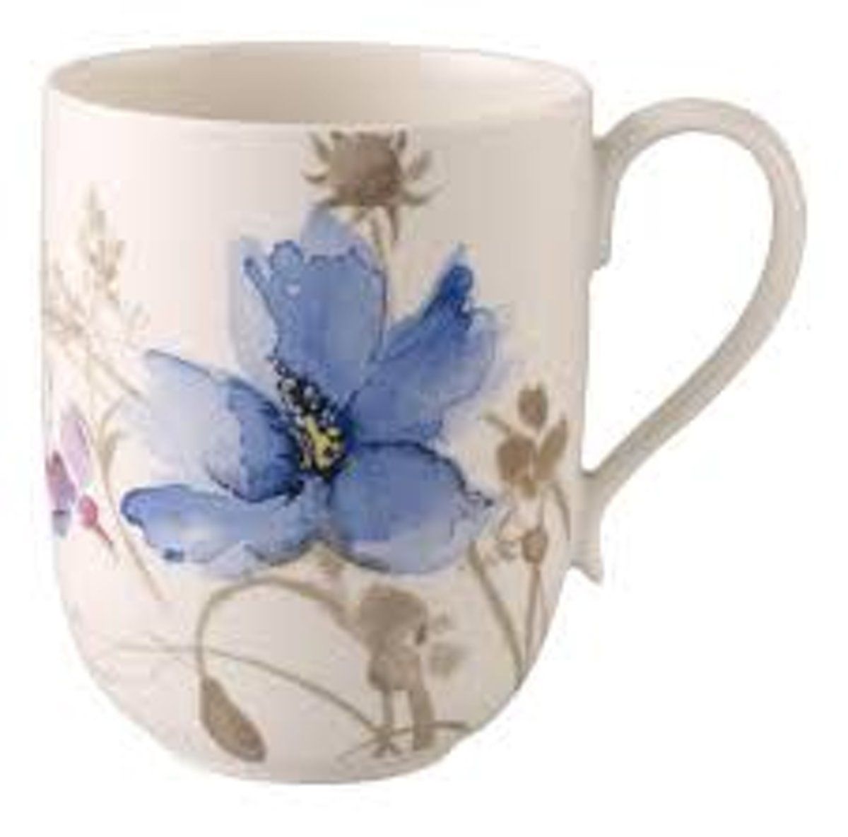 Villeroy & Boch Mariefleur Gris Beker met oor 480ml - 4003686188839
