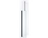 Maxaro Inloopdouche Diamond 40cm 8mm Helder Veiligheidsglas Mat Zwart