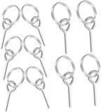 Set d'accessoires pour tente de camping - 10 clips de bâche pour tente - Goupille de tente résistante à l'usure - Goupille de connexion universelle pour tente d'extérieur