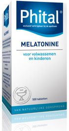 Phital Melatonine Tabletten 500st