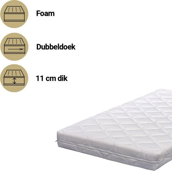 Best Sleep Comfort Superior 80x160 Kleuterbed Matras