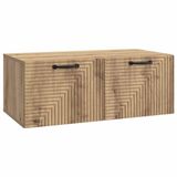 vidaXL Wandmontage TV-kast 78,5 x 41 x 30 cm Artisanaal eiken