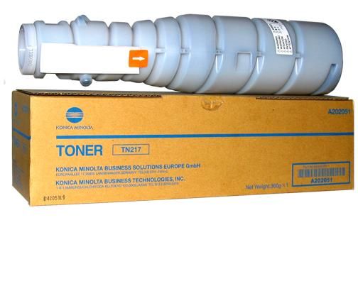 Konica Minolta TN-217 Black Toner Cartridge - Original