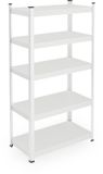 Merkloos Stelling voor zware lasten - 75x150x30 cm - wit - 2 stuks