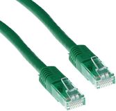 ACT Groene 7 meter LSZH U/UTP CAT6 patchkabel met RJ45 connectoren IB9707