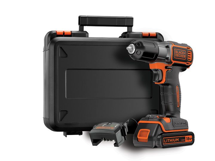 BLACK+DECKER ASD184K - Boormachine - Zwart/Oranje