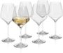 Eva Trio Legio Nova White Wine Glass 380 ml Set of 6 Pieces - Transparent - Glass