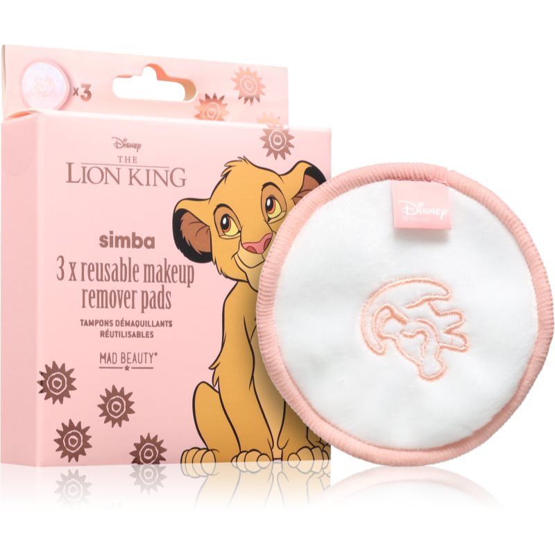 MAD BEAUTY Lion King Cleansing Pads voor gezichtsreiniging