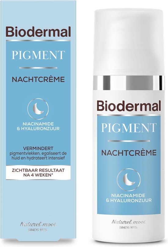 Biodermal Pigment Nachtcr&#232;me - vermindert hyperpigmentatie, zoals pigmentvlekken - 50 ml