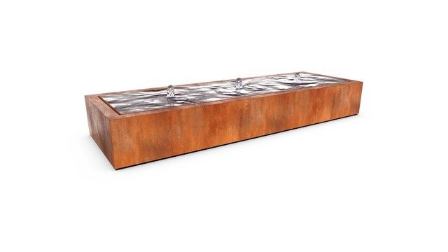 Merkloos Geroba Watertafel Taula Artesa 500 x 100 x 40 cm Waterornament
