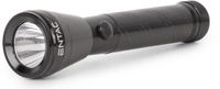 Entac LED zaklamp 1W aluminium zwart 1xAA