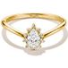 Thomas Sabo TR2479-M01-14-52 Ring mit weißem Zirkonia in Tropfenform Damen vergoldet