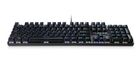 MediaRange MRGS101-UK Clavier de jeu, Mécanique, Filaire, USB, QWERTY (Royaume-Uni) International, Noir/Argent