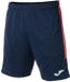 Joma Short Eco Championship Marineblauw/Oranje XS Mannen