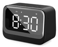 Denver EC54B Digitale Wekker - Bluetooth speaker - Dual alarm - LCD Display - Zwart