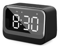 Denver EC54B Digitale Wekker - Bluetooth speaker - Dual alarm - LCD Display - Zwart