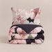 Sleeptime Lucie 2 in 1 Couette lavable sans housse - Lits Jumeaux 240x220 cm - Inclus 2 taies d'oreiller 60x70 cm - 100% Microfibre - Noir