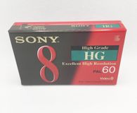 Sony High grade Tape VIDEO8 Cassette 60 Minuten HG