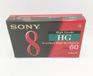 Sony High grade Tape VIDEO8 Cassette 60 Minuten HG