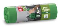 ANNA ZARADNA ST-AZ-017072 10 stuks afvalzakken voor verpakking en scheiding van scheurbestendig glasafval 120 liter | Vuilniszakken voor huishoudelijk en kantoorafval van dikke LDPE-granulaatfolie