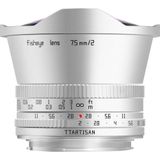 TTArtisan APS-C 7,5mm F/2 MFT zilver