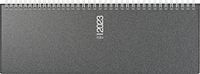 Rid/Ide 7036133903 Wochenkalender tafelkalender 2023 model zeven 2 zijden = 1 wol bladmaat 30,5 x 10,5 cm kunststof band reflectie grijs