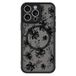 Fleurs d'encre Coque iPhone 12 Pro magnétique protectrice