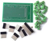 Merkloos Wan GmbH Terminalblok Kit - Schroefklemmenblok Set - Elektronica Projecten - Met PCB Board - 2.54mm Pitch - Eén Kleur