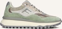 Floris van Bommel De Gripper Sfm-10238 Suède Heren Sneakers Groen Maat 45⅓