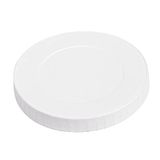 50 stuks - deksels voor glazen 280 g/m2 + Pe Ø 8 cm, wit karton