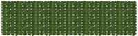 vidaXL Balkonscherm met bladeren Groen 400 x 100 cm