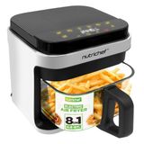 NutriChef Luchtfriteuse 5,5 l met transparant venster en 8 modi